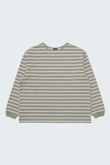 새상품급 PWA STRIPED PIPING L/S TEE 보더 컷 티셔츠