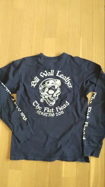 Bill Wall Leather 플랫 헤드 RJB 롱 T
