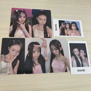 ILLIT bomb weverse 혜택 트레이딩 카드 컴프 7장 세트