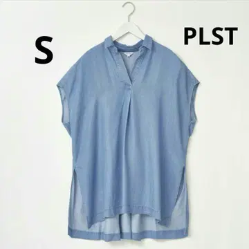PLST 라이트 데님 오버 사이즈 셔츠