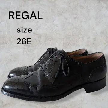 REGAL 리갈 비즈니스 슈즈 로퍼 블랙 가죽 26cm