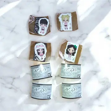 가챠 aespa 플레이크 씰 컴플리트