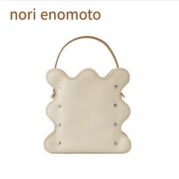 nori enomoto 크림색 핸드백