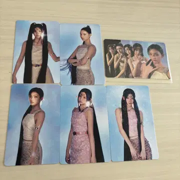 ILLIT bomb weverse 혜택 트레이딩 카드 컴프 6장 세트