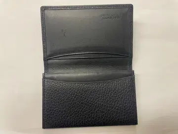 ISETAN MEN'S 네이비 명함지갑 박스 포함