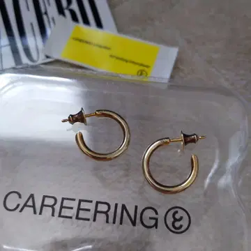 CAREERING 골드 후프 귀걸이