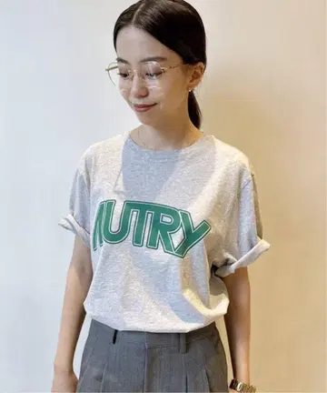 AUTRY 티셔츠 그레이