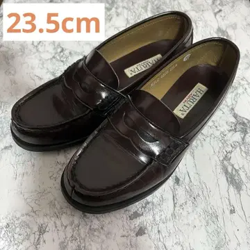 HARUTA 다크 브라운 로퍼 23cm