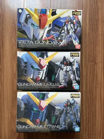 RG Z 건담 건담 Mk-II 3개 세트
