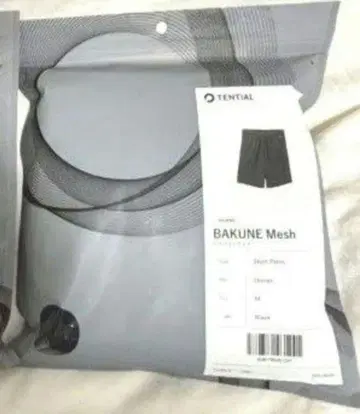 [TENTIAL] BAKUNE Mesh 네이비 하프 팬츠 M
