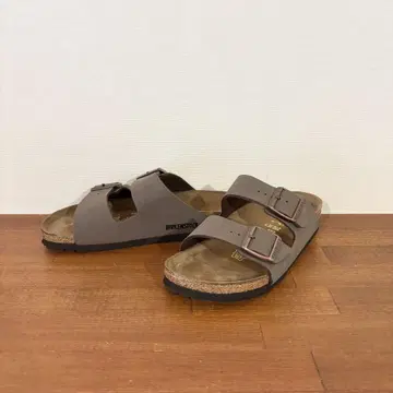 컨디션 최상 버켄스탁 애리조나 24.5cm 브라운