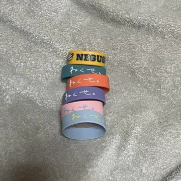 네구네. 러버 밴드 6개 세트