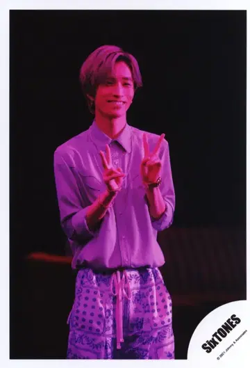 SixTONES 마스카라/피규어 다나카 키 공식 사진 *1장