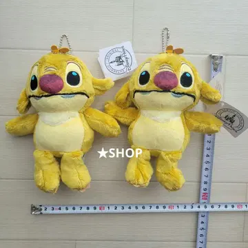 디즈니 릴로 & 스티치 루벤 봉제 인형 키링 참