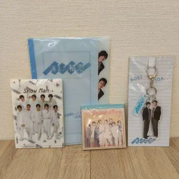 Snow Man 메모 클리어 파일 사라진 첫사랑 아크릴 키링