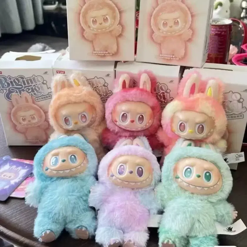 LABUBU | 라부부 Pop Mart Labubu Generation 3 Plush Feel Keyring