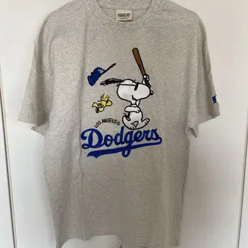 PEANUTS 로스앤젤레스 다저스 티셔츠