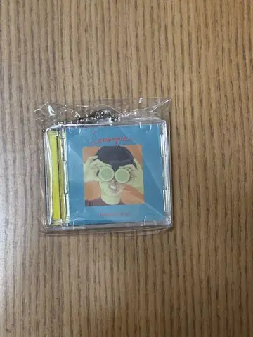 마카로니 연필 레몬 파이 CD 키링