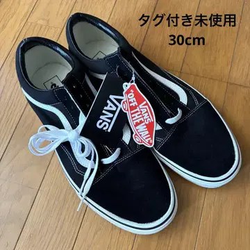 택 포함 미사용 VANS 스니커즈 블랙 빅 사이즈