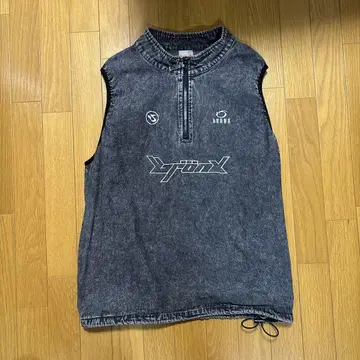 BROOKLYN 다크 그레이 데님 베스트
