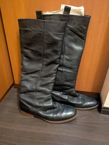 자라 남성용 롱 부츠 44