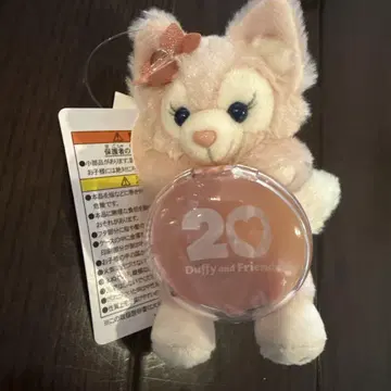 디즈니 새상품 리나벨 20주년 봉제 인형 참 컬러풀 해피니스