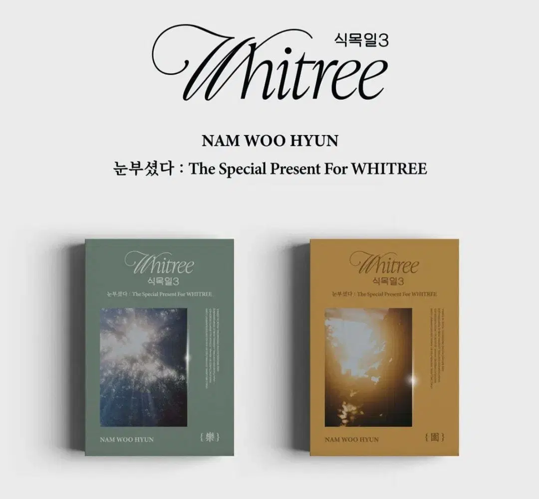 <Sealed> Nam Woohyun Arbor Day 3 dazzling album