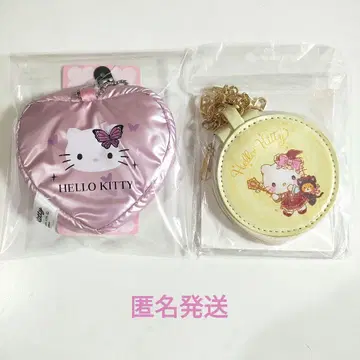 헬로키티 거울 캔 배치 케이스