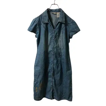 W-310 FADED GLORY 페이디드 글로리 데님 원피스