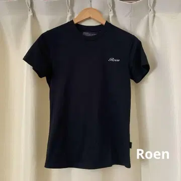 Roen 스컬 프린트 티셔츠 블랙