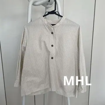 MHL 7부 소매 셔츠 블라우스