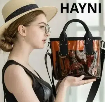 HAYNI 헤이니 가나비 S 사이즈 클리어 백 토트 숄더백