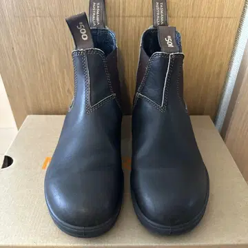 Blundstone 500 사이드 고어 부츠 4 다크 브라운