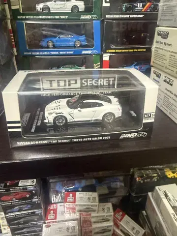 이노 모델 1/64 GT-R R35 탑 시크릿 2021 미개봉