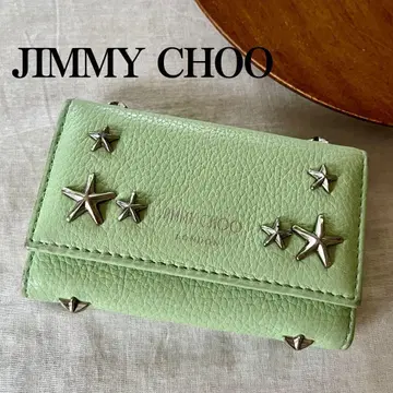 새상품급 JIMMY CHOO 키케이스 가죽 봄색상