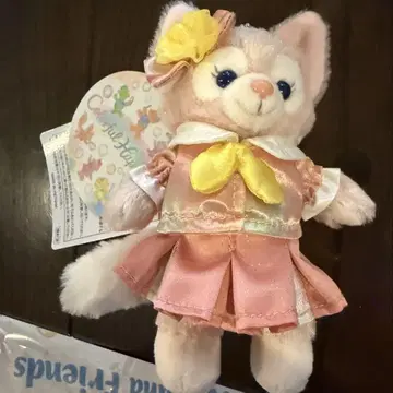 리나벨 봉제 인형 배치 컬러풀 해피니스 더피 & 프렌즈 20주년