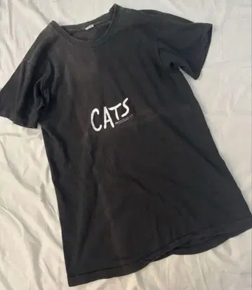 CATS 티셔츠, 미국제, 양면 프린트