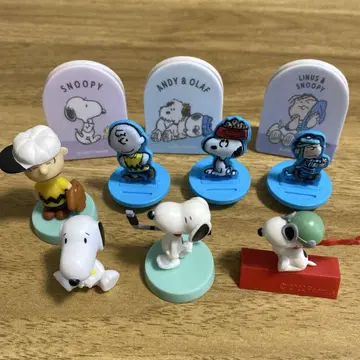스누피 PEANUTS 피규어 스탠드 클립 묶음 판매
