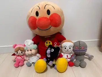 호빵맨 봉제 인형 세트