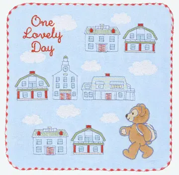 더피 미니 타월 20주년 컬러풀 해피니스 One Lovely Day