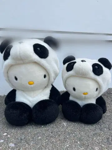 키티 봉제 인형 팬더
