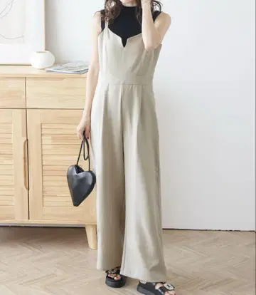 더블 스트랩 살로펫 베이지