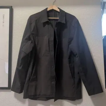 룰루레몬 블랙 셔츠 자켓 L/G