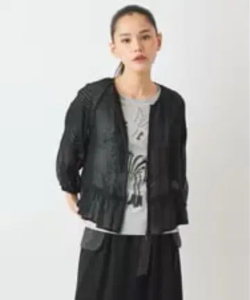 새상품 히로코비스 플레어 헴 시어 메쉬 블루종 7호