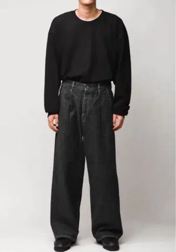superNova. / Selvedge wide jeans S 사이즈