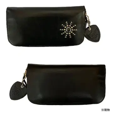 HTC STAR BURST ZIPPER WALLET BLACK 지갑 가죽