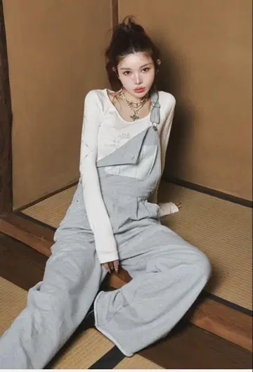 darich 다리치 맨투맨 와이드 살로펫