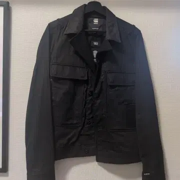 G-STAR RAW 블랙 자켓 M 사이즈