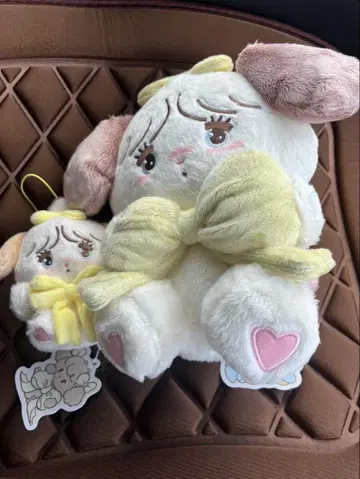 mikko characters 안아주는 리본 봉제 인형 마스코트 수플레