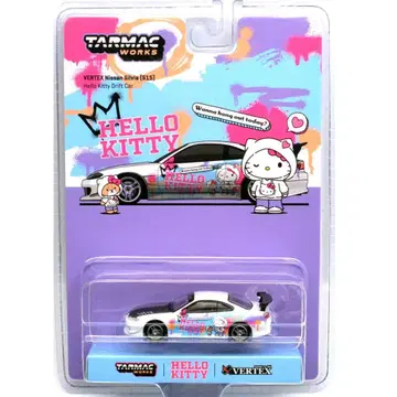 터맥웍스 1/64 - NISSAN 실비아 (S15) 헬로키티